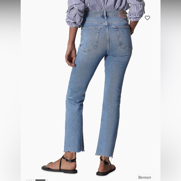Rag & Bone The Peyton Mid-Rise Ankle Bootcut Jeans Size 28 In Benson NWT - Picture 2 of 13